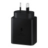 Cargador de pared SAMSUNG 45W carga rápida original con cable negro