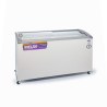 Freezer exhibidor INELRO FIH 400 PI PLUS tapa vidrio curvo 392 Litros