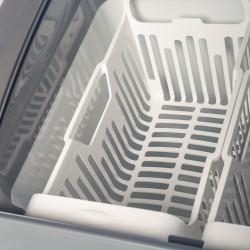Freezer exhibidor INELRO FIH 400 PI PLUS tapa vidrio curvo 392 Litros