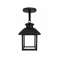 Colgante BOALUZ COLONIAL para 1 luz E27 negro