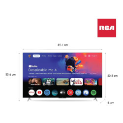 Smart Tv RCA C40GL100-F 40' Led FHD Google Tv