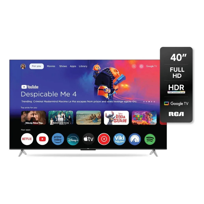 Smart Tv RCA C40GL100-F 40' Led FHD Google Tv