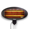 Calefactor de pared LILIANA CIPAR2000 interior/exterior infrarrojo 2000W