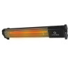 Calefactor piso pared WHITENBLACK infrarrojo 600/1200 Watts cuarzo