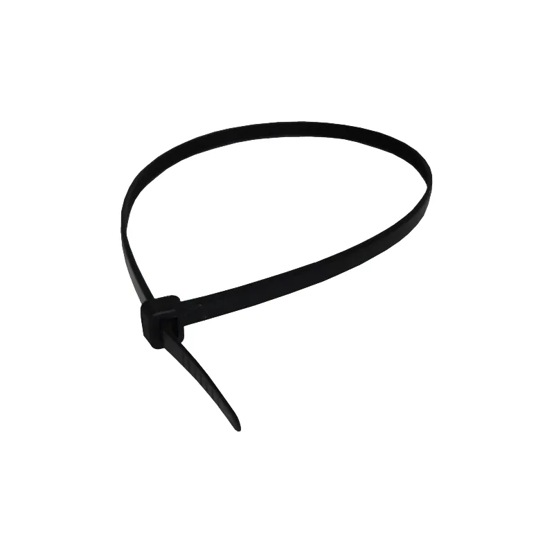 Precinto Nylon Negro CNC 3x100mm Resistente UV Bolsa x 100u