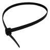Precinto Nylon Negro CNC 3x100mm Resistente UV Bolsa x 100u