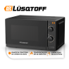 Microondas mecánico LUSQTOFF LQ-HM200M 20 Litros 700W negro