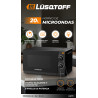 Microondas mecánico LUSQTOFF LQ-HM200M 20 Litros 700W negro