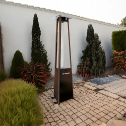 Calefactor exterior LUSQTOFF JK-1010 Pirámide 10000 Kcal bronce