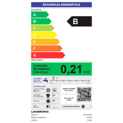 Lavarropas automático CODINI 6010B inverter carga frontal 6kg 1000rpm blanco