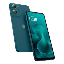 Celular MOTOROLA G06 4GB RAM 64GB NFC azul con cargador