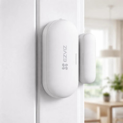 Sensor de apertura inteligente EZVIZ T2C con detección magnética para puertas y ventanas
