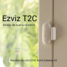 Sensor de apertura inteligente EZVIZ T2C con detección magnética para puertas y ventanas