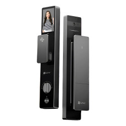 Cerradura inteligente Wi-Fi EZVIZ DL50FVS con acceso huella y facial