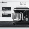 Batidora planetaria SUONO H0G0328NEG 1000w 5 Litros bowl acero inoxidable negro