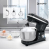 Batidora planetaria SUONO H0G0328NEG 1000w 5 Litros bowl acero inoxidable negro