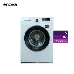 Lavarropas ENOVA LE06F11-BL inverter carga frontal 6kg 1000rpm blanco