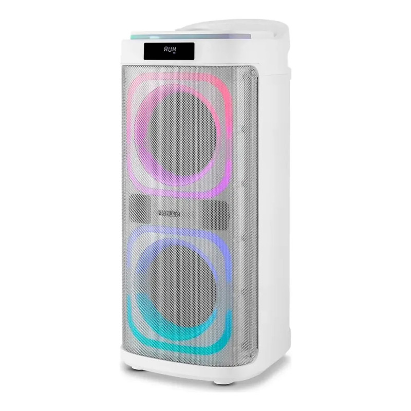 Parlante Noblex torre bluetooth 94SQ208G1W 4700w blanco