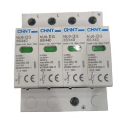Protector sobretensión CHINT NU6-IIG tetrapolar 65kA 440V
