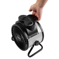 Caloventor LILIANA HEATCYCLONE 2400W termostato regulable gris