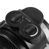 Caloventor LILIANA HEATCYCLONE 2400W termostato regulable gris