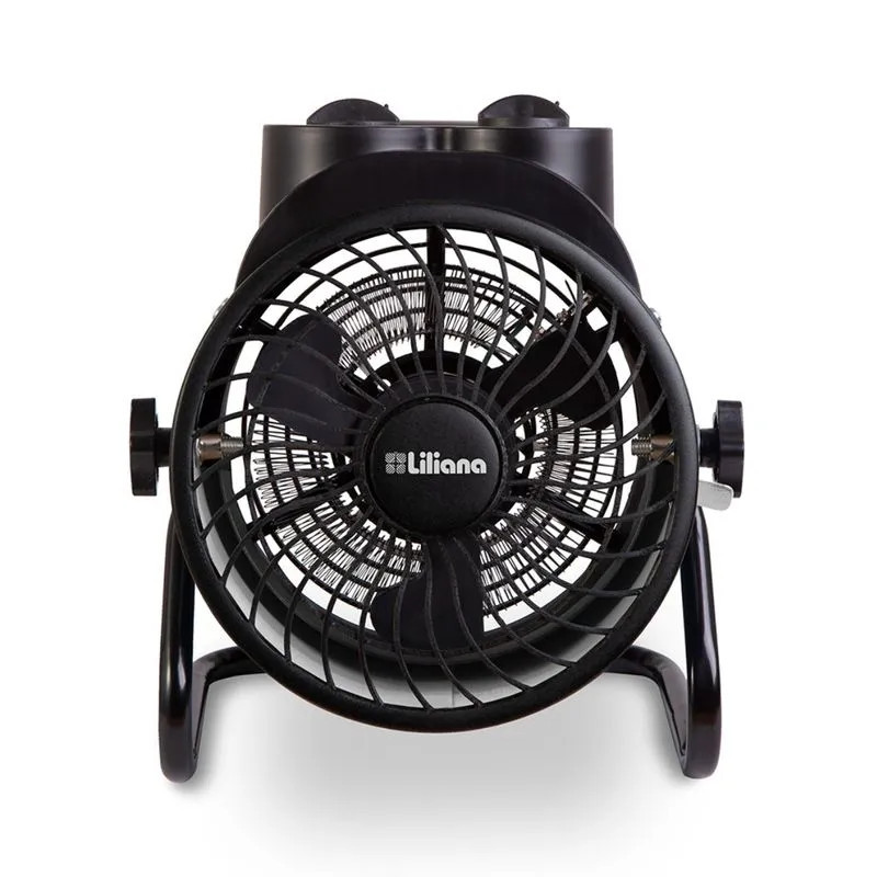 Caloventor LILIANA HEATCYCLONE 2400W termostato regulable gris