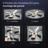 Cámara de seguridad EZVIZ E4P 6MP ojo de pez