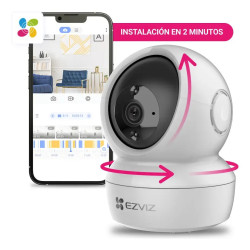 Cámara de seguridad Ezviz H6C 3MP con paneo e inclinación