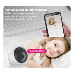 Cámara de seguridad Ezviz H6C 3MP con paneo e inclinación