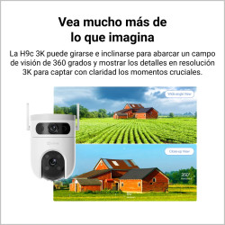 Cámara de seguridad EZVIZ H9C DUAL 5+5MP con visión nocturna
