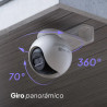 Cámara de seguridad EZVIZ CAMARA H80X DOBLE LENTE (8+2MP)