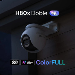 Cámara de seguridad EZVIZ CAMARA H80X DOBLE LENTE (8+2MP)