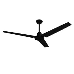 Ventilador de techo EVEREST AX-3 55'' 3 paletas metalicas negro OUTLET