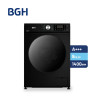 Lavarropas automático BGH BWFS09N25AR inverter 9KG 1400RPM carga frontal negro