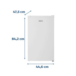 Heladera bajo mesada PHILCO 94PHBM091B Cíclica 93 litros blanca