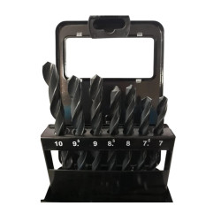 Kit de mechas acero rapido LUSQTOFF 19 piezas JMHSS19PZ-9