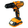Combo amoladora + taladro LUSQTOFF a bateria 18v