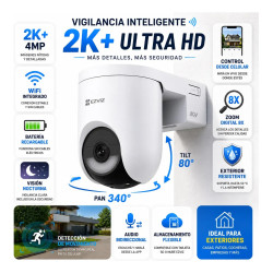 Cámara de seguridad EZVIZ HB8C LITE 4MP