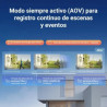 Cámara de seguridad EZVIZ HB8C LITE 4MP KIT con panel solar