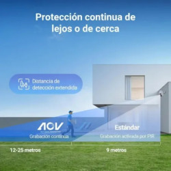 Cámara de seguridad EZVIZ HB8C LITE 4MP KIT con panel solar