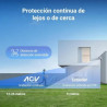 Cámara de seguridad EZVIZ HB8C LITE 4MP KIT con panel solar