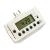 ZURICH TIMER DIGITAL COMPACTO PROGRAMABLE ENCHUFABLE