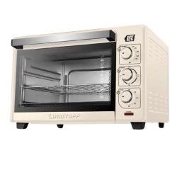 Horno Eléctrico Lusqtoff LQ-HE35C 35lt 1500W crema OUTLET C