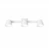 Aplique SAN JUSTO OSTENDE cabezal cónico orientable 3 luces GU10 blanco micro
