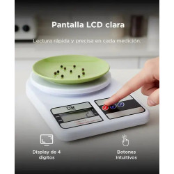 Balanza de cocina GADNIC digital hasta 10KG