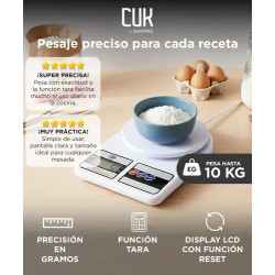 Balanza de cocina GADNIC digital hasta 10KG