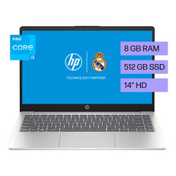 Notebook HP i3-1215 8gb RAM 512GB SSD 14'' W11H A4GZ2LA