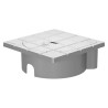 Caja (tapa) de inspección 15x15cm policarbonato