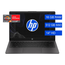 Notebook HP 245 G10 Ryzen 5 7530U 16gb Ram 512GB SSD 14'' FREE DOS
