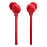 Auricular JBL TUNE 310c in ear type C rojo